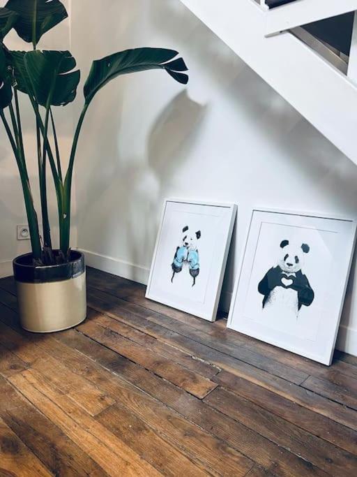 Unique Loft Apartment Located 15 Minutes From The Champs Elysees Saint-Ouen  Ngoại thất bức ảnh