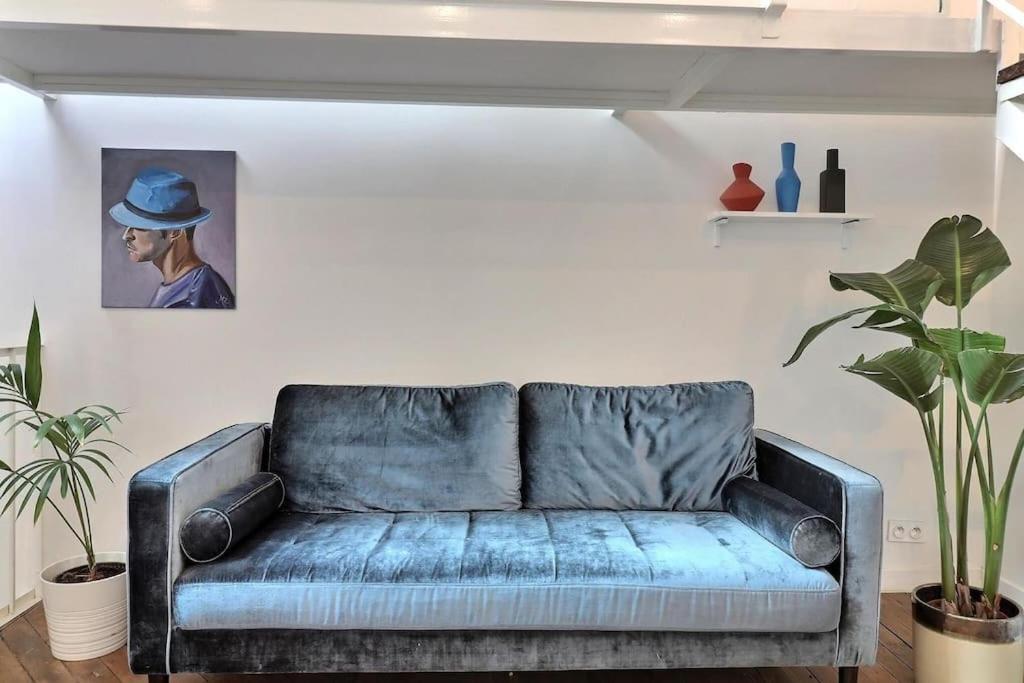 Unique Loft Apartment Located 15 Minutes From The Champs Elysees Saint-Ouen  Ngoại thất bức ảnh